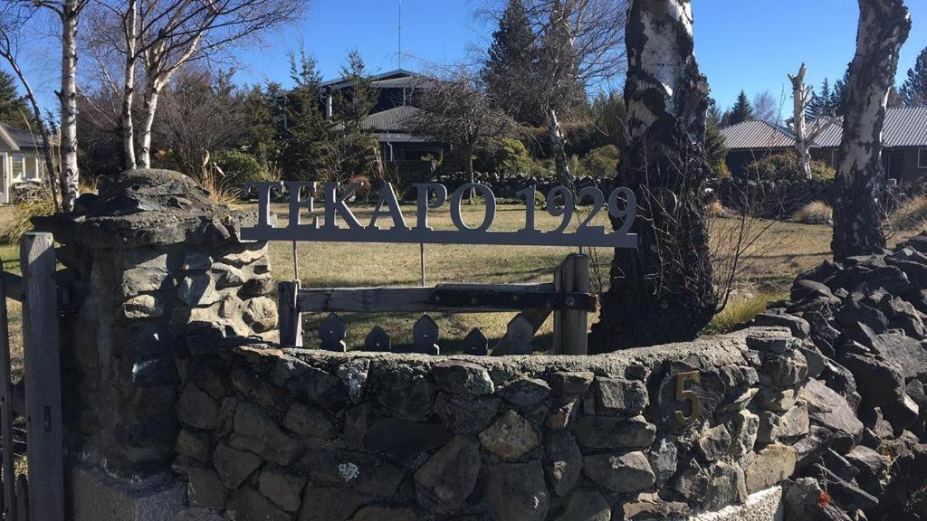 Tekapo1929 Lakefront Villa Lake Tekapo Exteriér fotografie